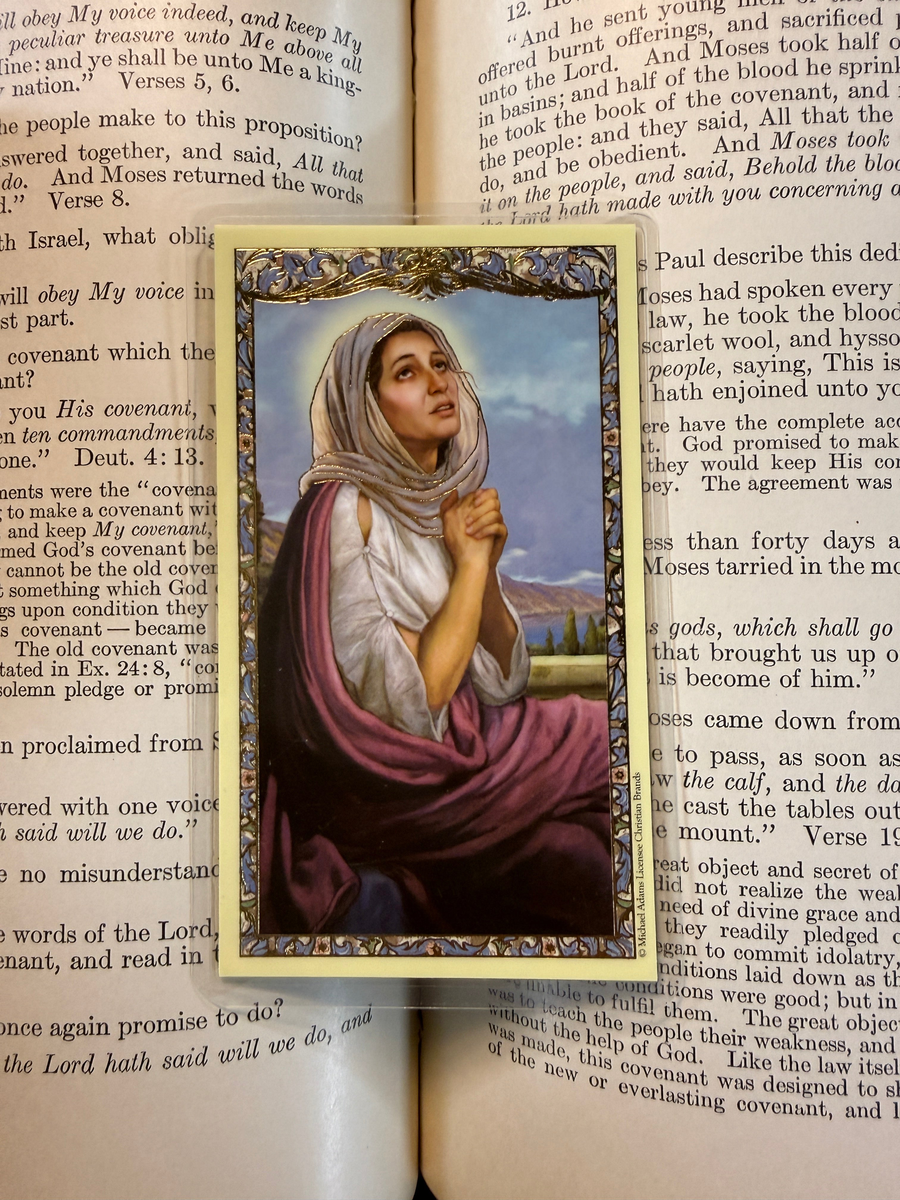 Saint Monica Card