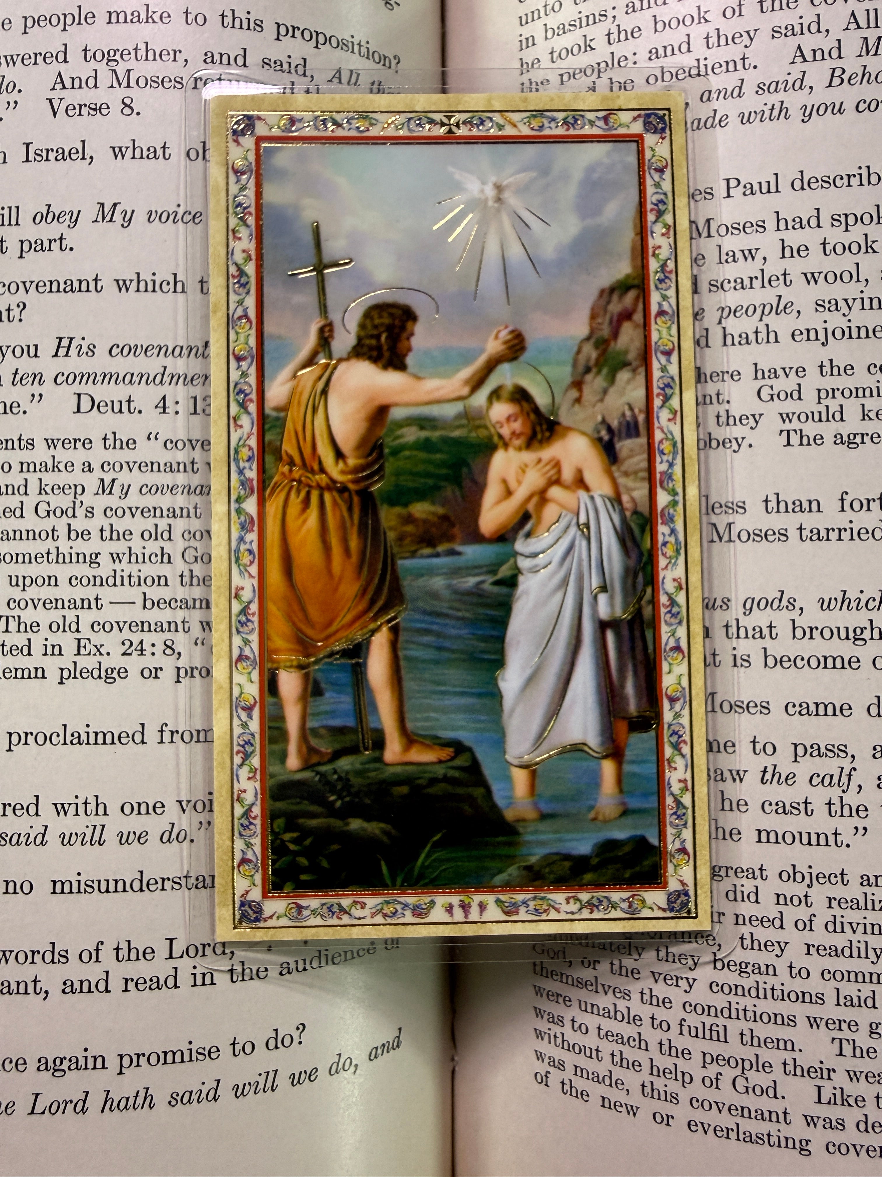 Saint John the Baptist Card