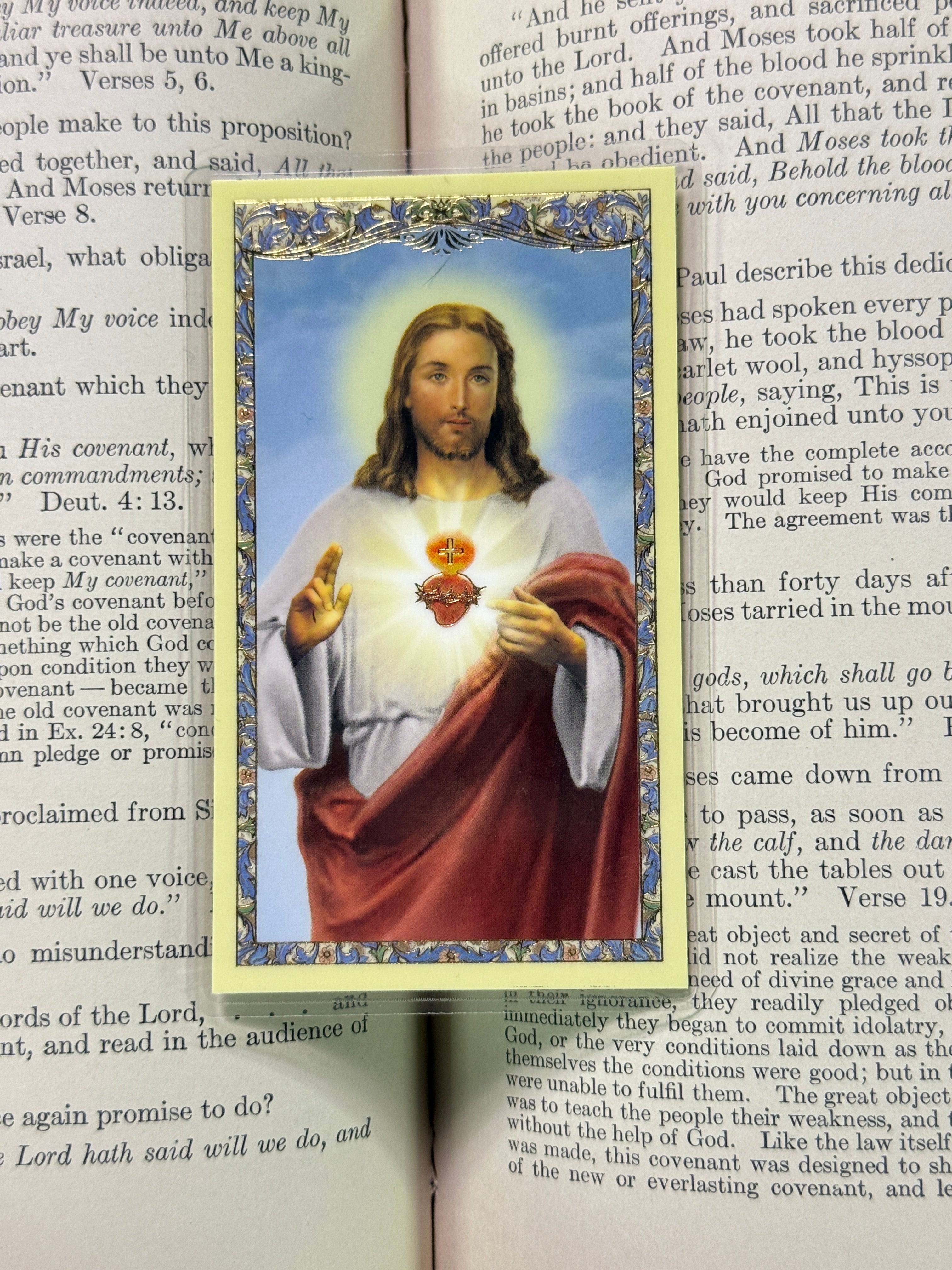 Sacred Heart of Jesus Card