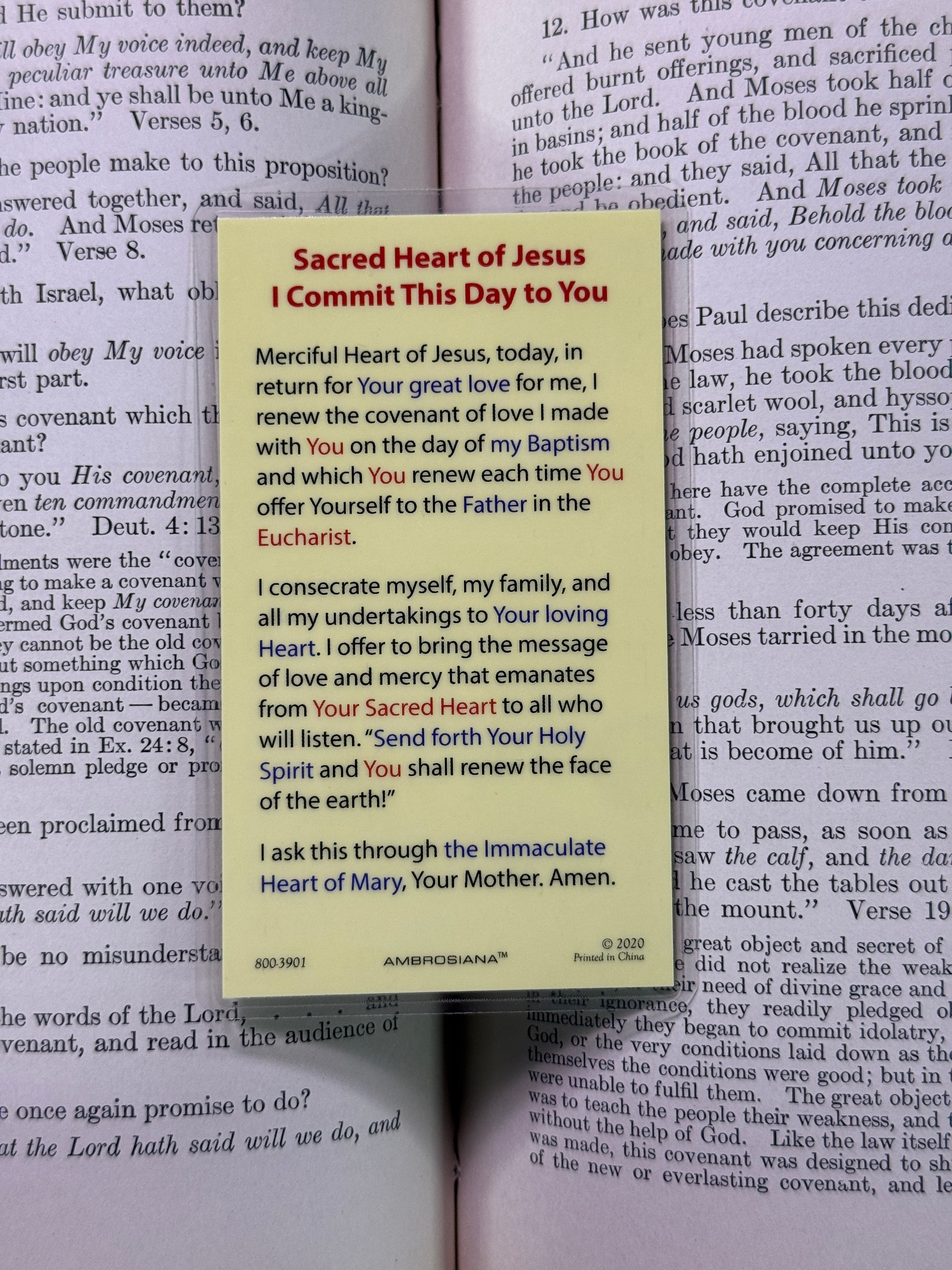 Sacred Heart of Jesus Card